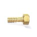 Brass Nut Nipple Hex